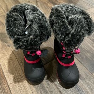 Toddler 10 snow boots, girls snow boots